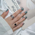 Lovely Fish Silver Adjustable Ring Ring Claire & Clara