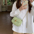 Lucie Lock Chain Crossbody Small Square Bag Bag Claire & Clara