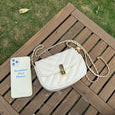 Lucie Lock Chain Crossbody Small Square Bag Bag Claire & Clara
