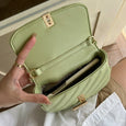 Lucie Lock Chain Crossbody Small Square Bag Bag Claire & Clara