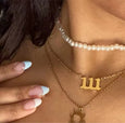 Lucky Angel Number Stainless Steel Necklace Necklace Claire & Clara