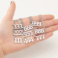 Lucky Angel Number Stainless Steel Necklace Necklace Claire & Clara