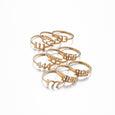 Lucky Angel Number Stainless Steel Ring Ring Claire & Clara