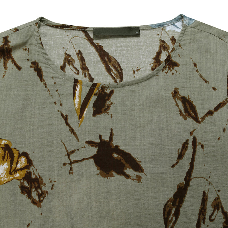 Lydia Printed Casual Floral Maxi Dress Dresses Claire & Clara