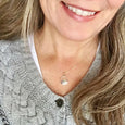 Maya Sunrise Mountain Cut Out Necklace Necklaces Claire & Clara