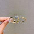 Metal Bell Lock Bracelet Bracelets Claire & Clara