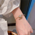 Metal Bell Lock Bracelet Bracelets Claire & Clara