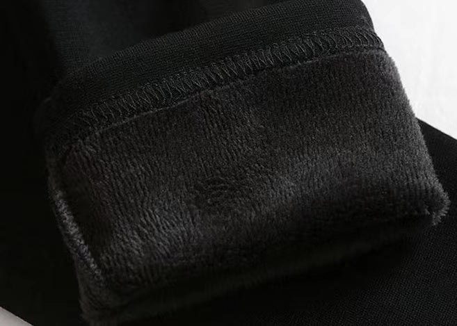 Michelle Leather Warm Fleece Pleated Skirt Leggings Bottoms Claire & Clara