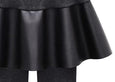 Michelle Leather Warm Fleece Pleated Skirt Leggings Bottoms Claire & Clara