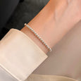 Mini Bead Silver Bracelet Bracelet Claire & Clara