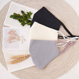 Mono Cotton Cloth Face Mask Face Covering Claire & Clara