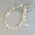 Natural Shell Clavicle Necklace Necklace Claire & Clara 20mm