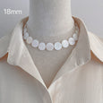 Natural Shell Clavicle Necklace Necklace Claire & Clara