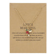 New Crystal Hummingbird Necklace Necklace Claire & Clara Red