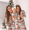 Nordic Style Christmas Pajamas Family Set Set Claire & Clara