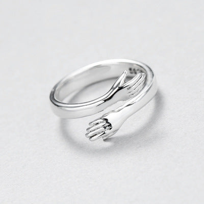 Opening Adjustable Hug Ring Rings Claire & Clara