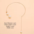Pearl Tassel Niche Design Choker Necklace Claire & Clara