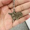 Pet Photo DIY Personalized Laser Stainless Steel Keychain & Necklace Necklace Claire & Clara