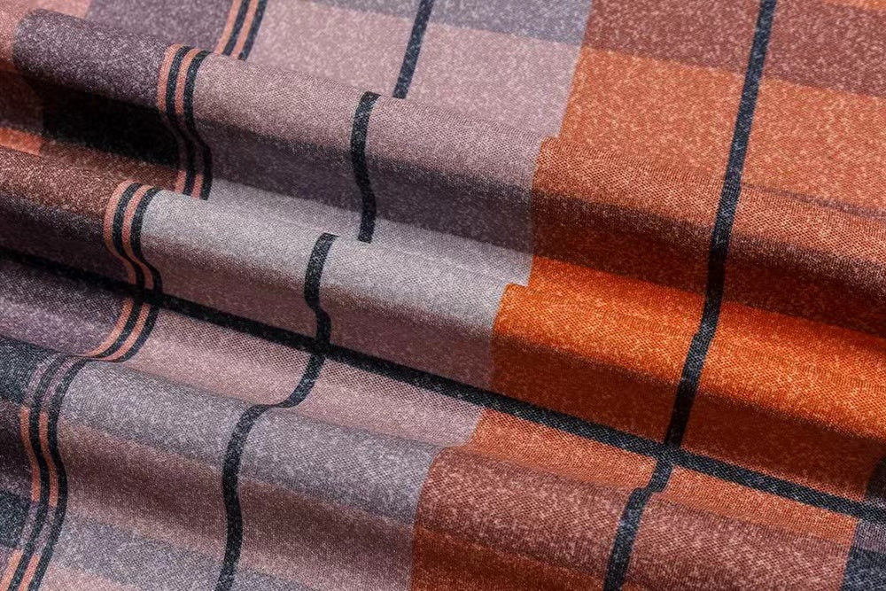 Plaid Basic Long Sleeve Casual Shirt Top Claire & Clara