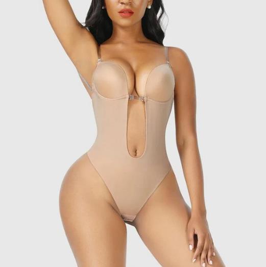 Plunge Backless Body Shaper Bra Bras Claire & Clara