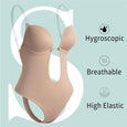 Plunge Backless Body Shaper Bra Bras Claire & Clara