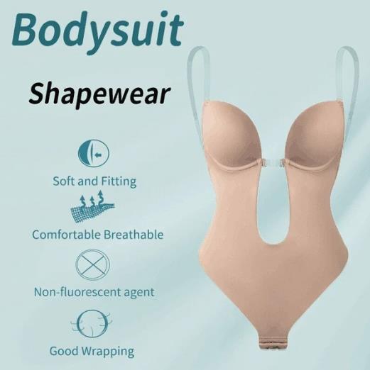Plunge Backless Body Shaper Bra Bras Claire & Clara