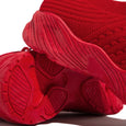 Polly Mesh Lace-Up Wedges Chunky Vulcanized Sneakers Shoes Claire & Clara