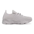 Polly Mesh Lace-Up Wedges Chunky Vulcanized Sneakers Shoes Claire & Clara Grey US 4.5