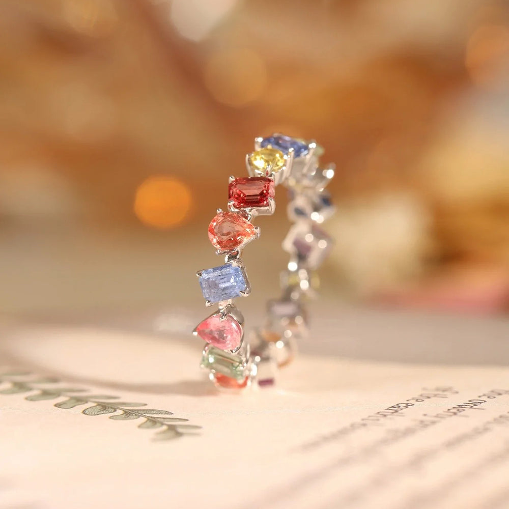 Rainbow Ring Rings Claire & Clara