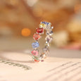 Rainbow Ring Rings Claire & Clara