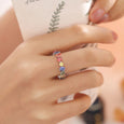 Rainbow Ring Rings Claire & Clara