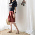 Rebecca Cotton Linen Casual Wide Leg Shorts Bottoms Claire & Clara