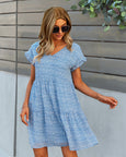 Reese Floral A-line Chiffon Casual Dress Dresses Claire & Clara