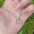 Rose and Thorn Couple Necklace Necklaces Claire & Clara