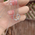 Rose and Thorn Couple Necklace Necklaces Claire & Clara