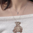 Rose and Thorn Couple Necklace Necklaces Claire & Clara