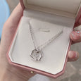 Rose and Thorn Couple Necklace Necklaces Claire & Clara A Set