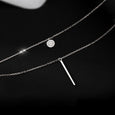 Round Shiny Full Zircon Long Pendant Necklaces Necklace > choker necklace > choker > gold necklace > gold choker necklace > chokers for women > butterfly necklace > diamond choker > butterfly chain > gold butterfly necklace > butterfly choker > diamond choker necklace > diamond butterfly necklace Claire & Clara