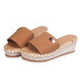 Roxy Espadrille Slip On Wedge Sandals Shoes Claire & Clara Orange 5