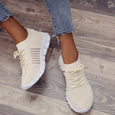 Ruby Casual Breathable Flying Weaving Running Sneaker Shoes Claire & Clara