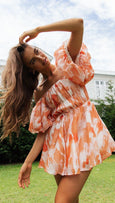 Sadie Puff Sleeve Off Shoulder Mini Dress Dresses Claire & Clara
