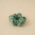 Satin Scrunchie Hair Tie Scrunchies > hair tie > hair accessories > hair scrunchies > satin scrunchies > cute scrunchies > best hair ties Claire & Clara Green