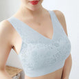 Sexy Beautiful Back Breathable Thin Bra Lingerie Claire & Clara Gray M (83-120LB)