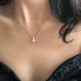 Sharon Trendy Zircon Shiny Pendant Necklace Necklace Claire & Clara