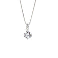 Sharon Trendy Zircon Shiny Pendant Necklace Necklace Claire & Clara