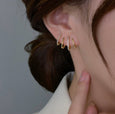 Shiny Crystal Earrings Necklaces Claire & Clara