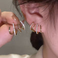 Shiny Crystal Earrings Necklaces Claire & Clara