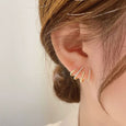 Shiny Crystal Earrings Necklaces Claire & Clara Gold