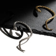 Silver Snake Clip Earring Claire & Clara