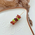 Simulation Food Hairpins Hair Pins Claire & Clara Kebabs